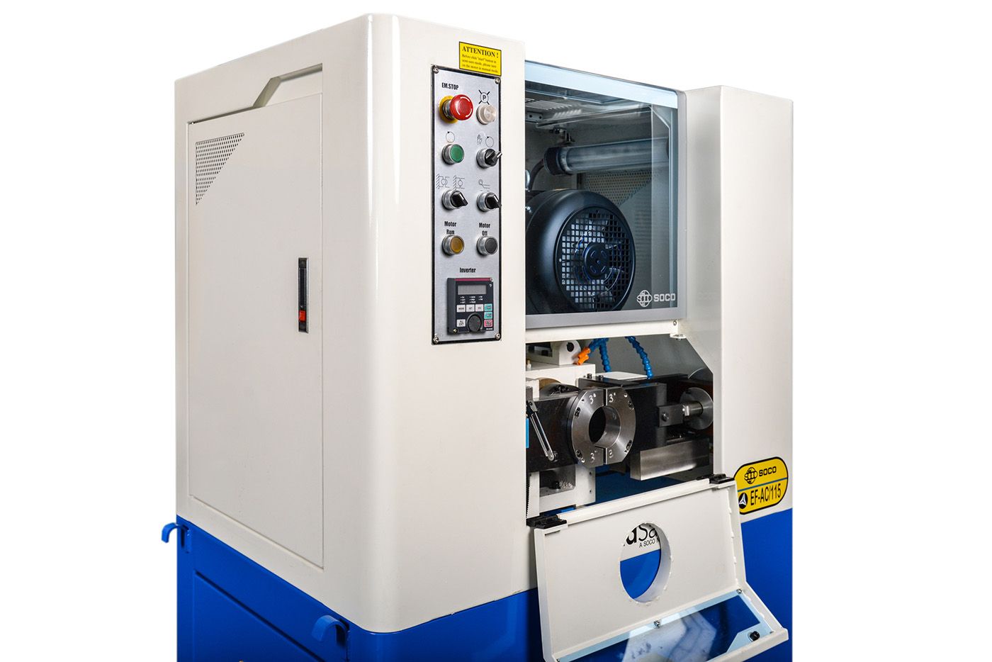 EF-AC/115 control panel and chamfer head
