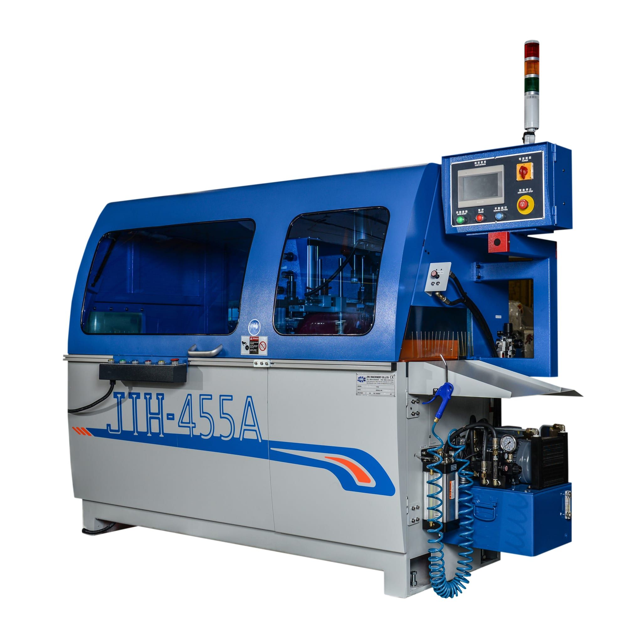 JIH-455A machine three quarter view