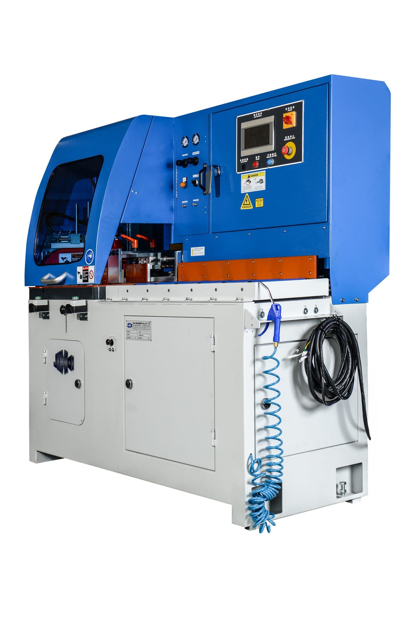 JIH-18DB machine three quarter view