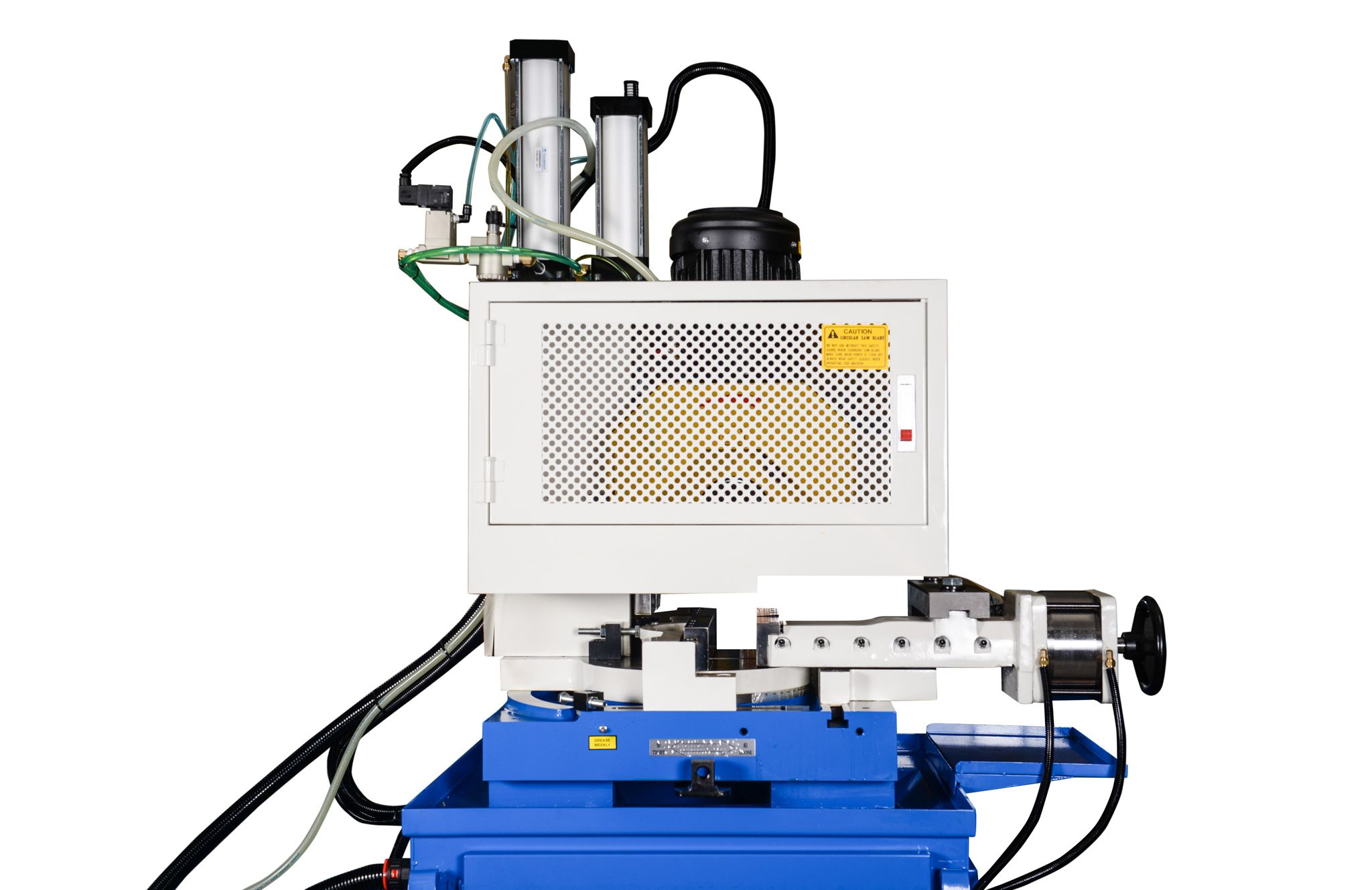 VS-355AC saw head and feed table