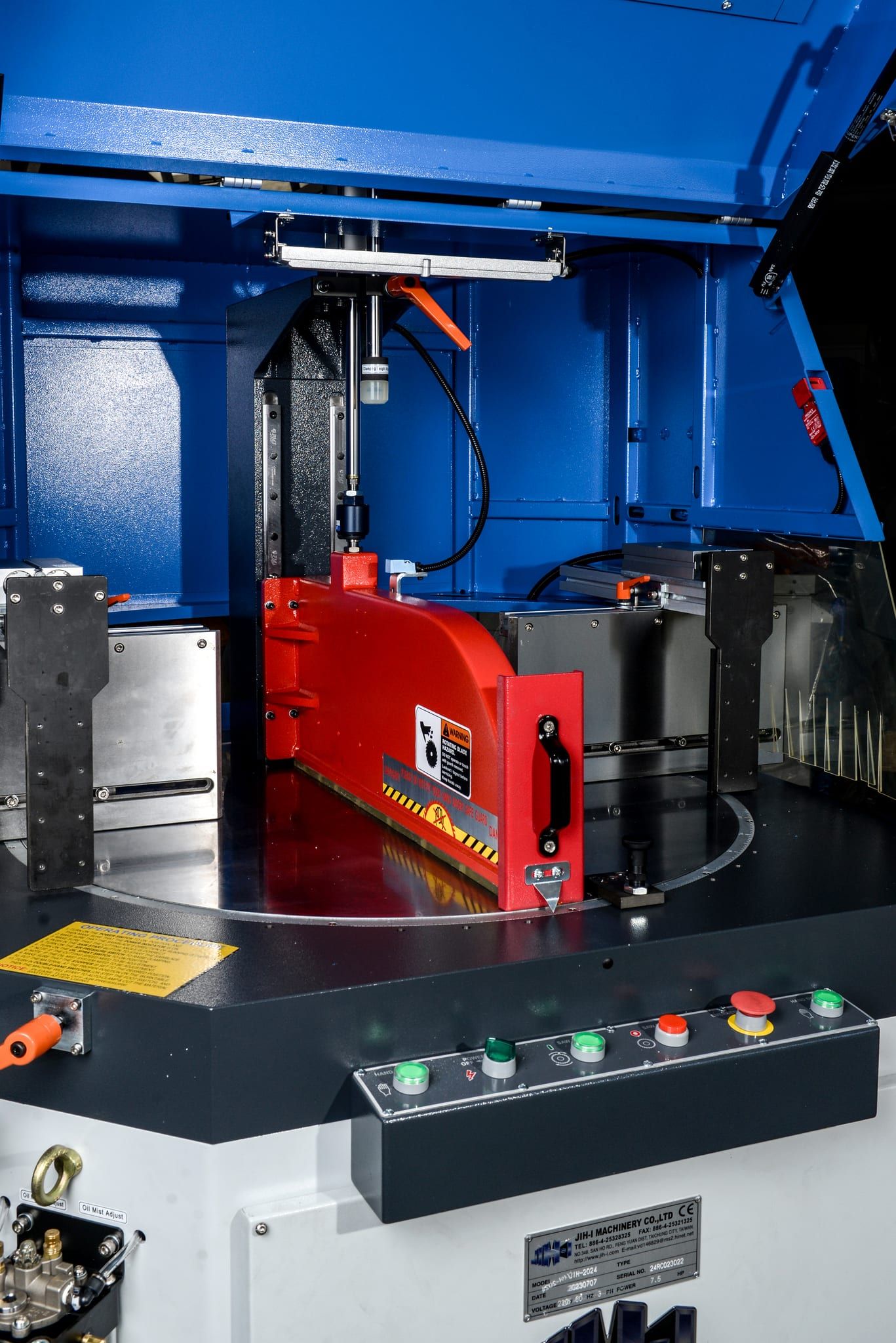 JIH-2024 blade guard and clamping vises