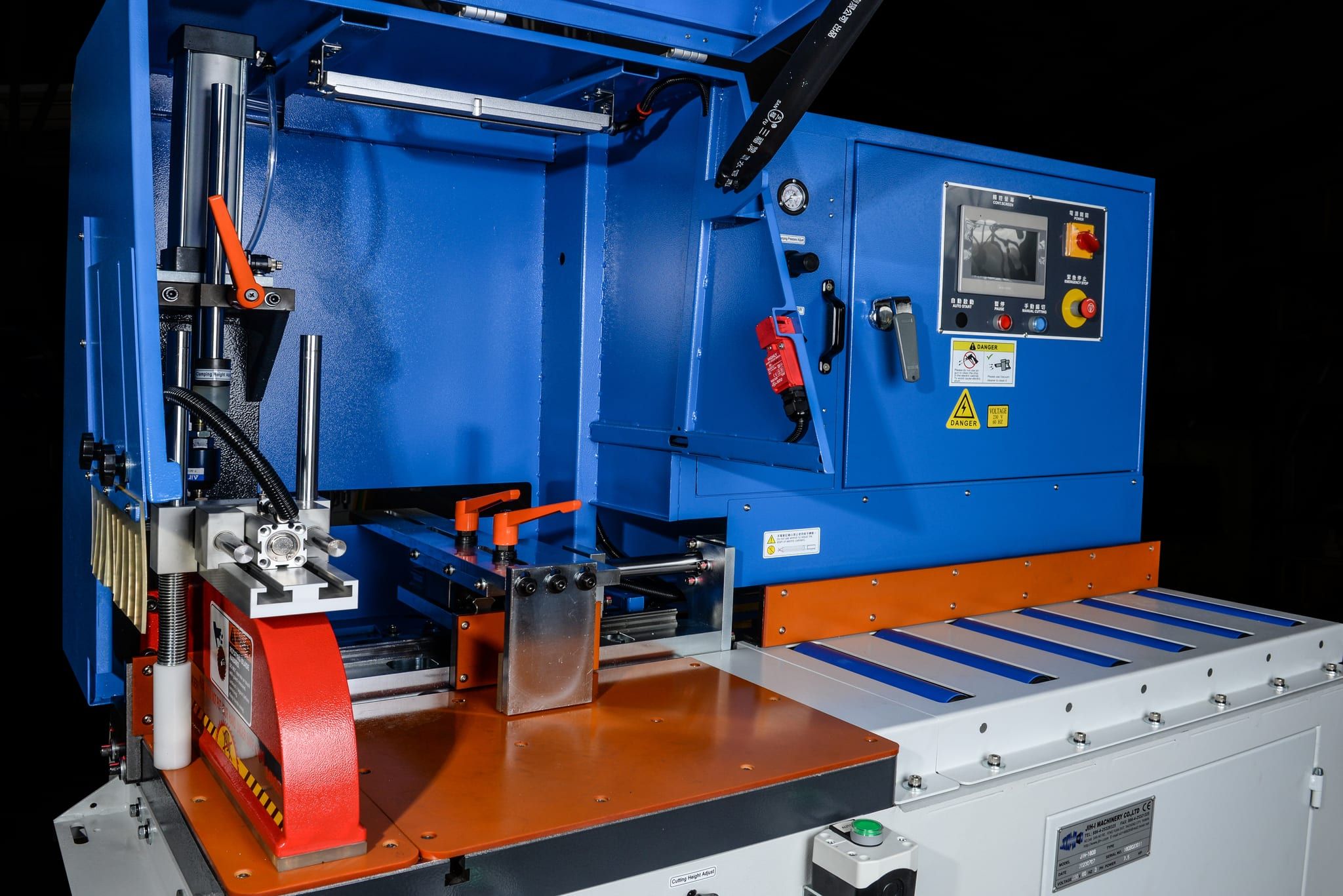 JIH-18DB cutting head and clamps