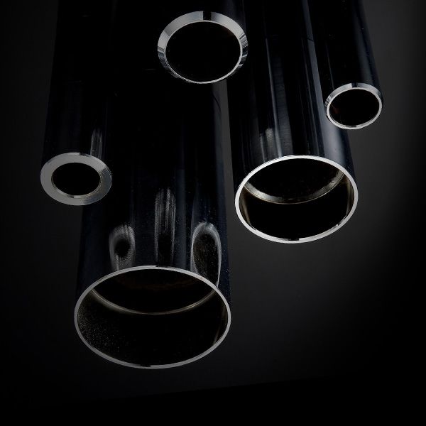 Chamfering machines for tube and pipe finishing