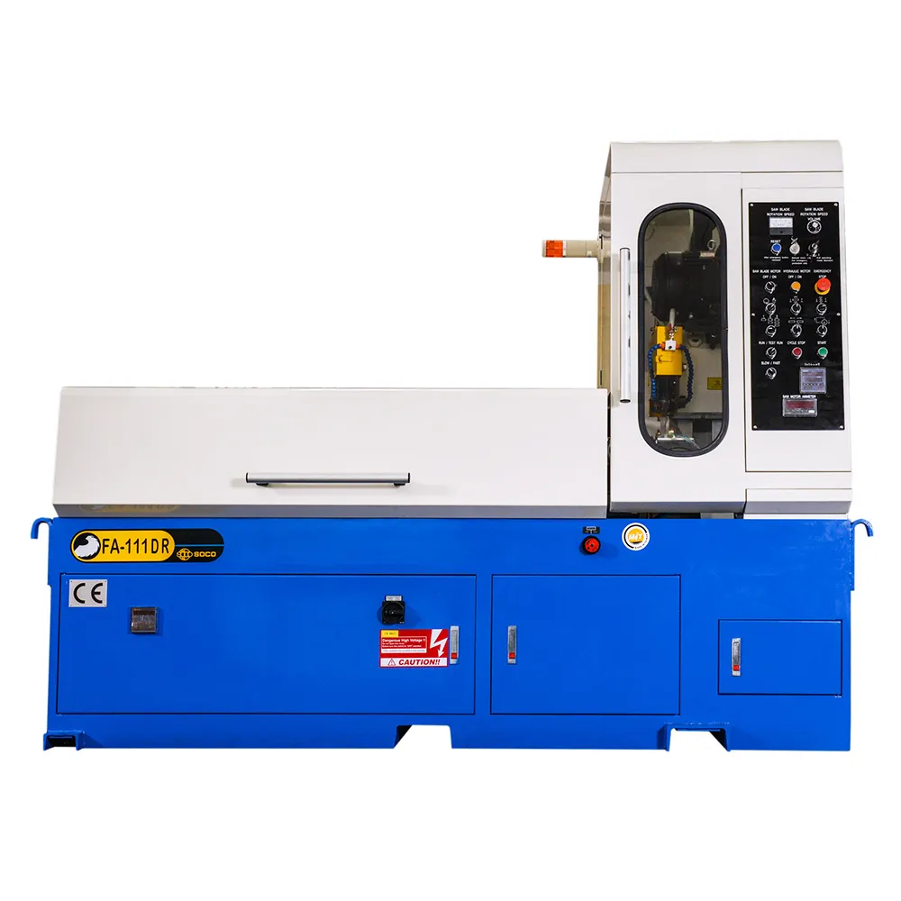 Modern FA-111DR CNC automatic cold saw representing current cutting technology