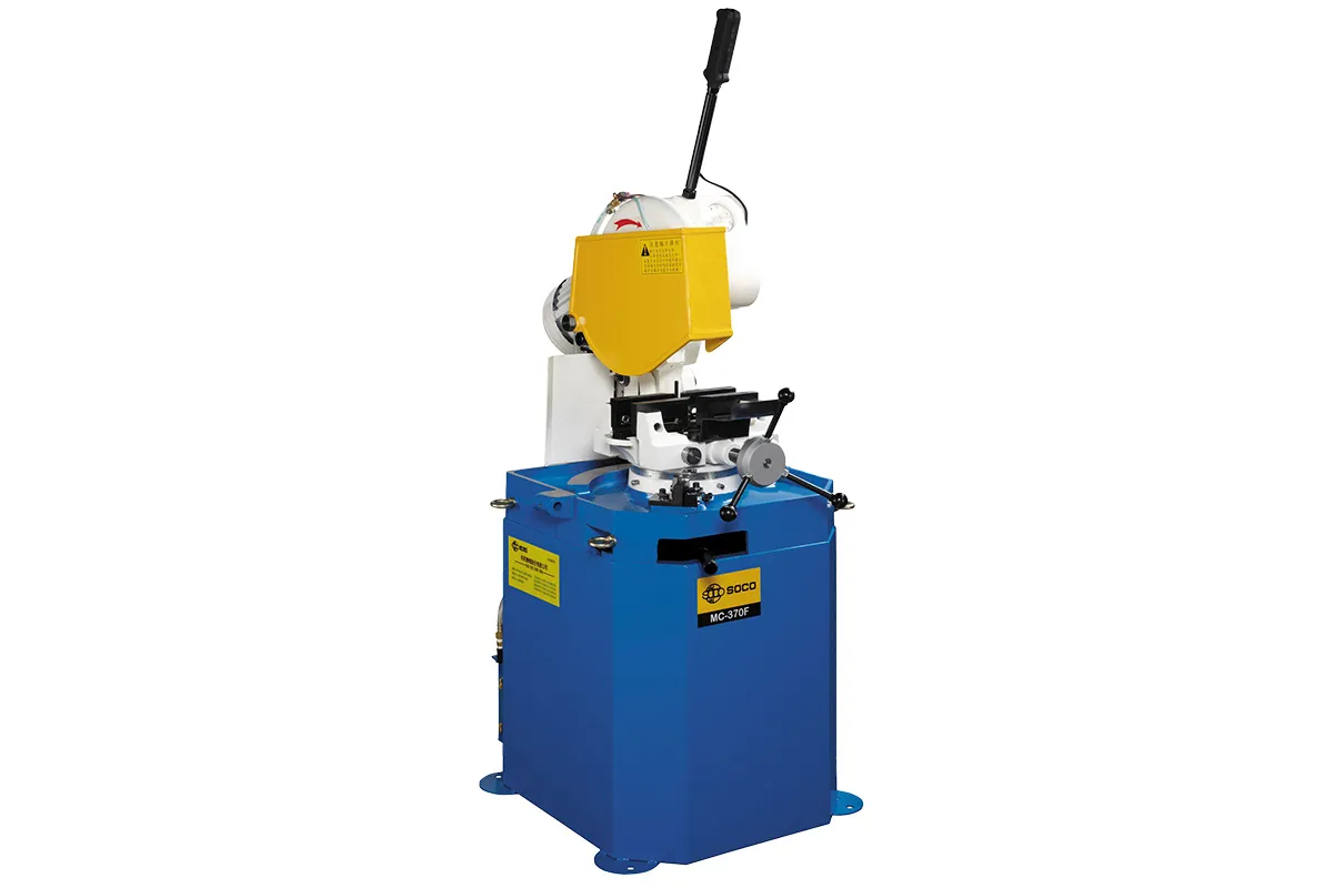 MC-275 semi-automatic cold saw for high-volume production cutting