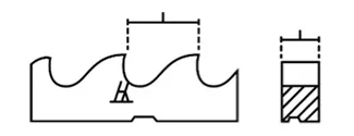 Different saw blade tooth styles optimized for various cutting materials